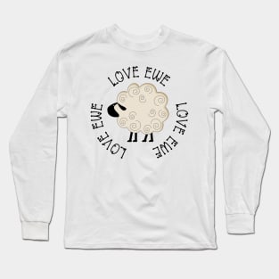 Love Ewe T Shirt Long Sleeve T-Shirt